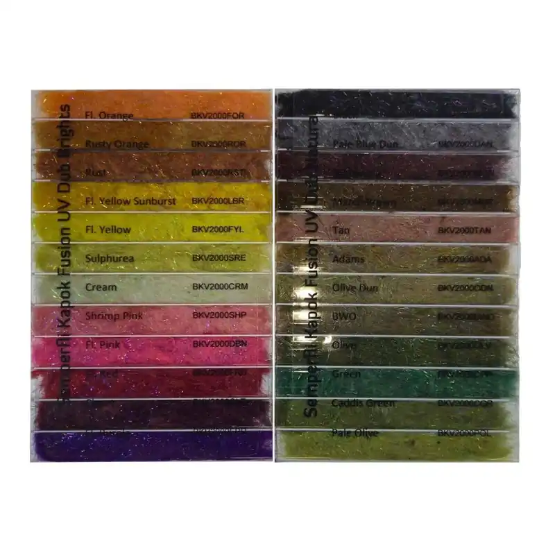 Achat Immédiat Semperfli Kapok Fusion Fly Dubbing Dispenser
