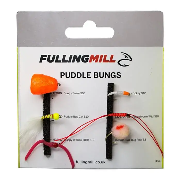 Fulling Mill Puddle Bungs Selection - Set de mouches 5pcs. Offre Limitée
