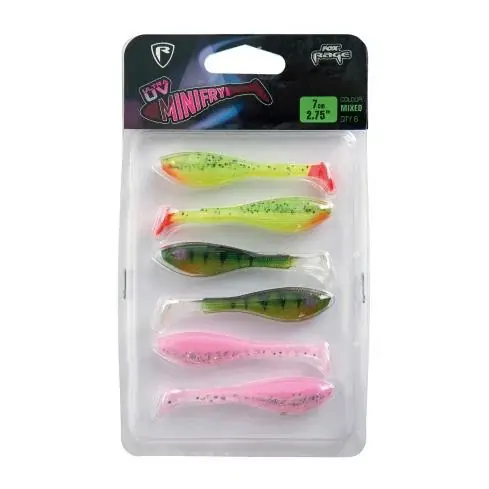 FOX Rage Ultra UV Mini Fry Mixed Colours - Leurre souple Top Vente