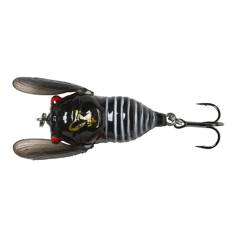 Savage Gear 3D Cicada Black - Zikadenimitat Offre Exclusive