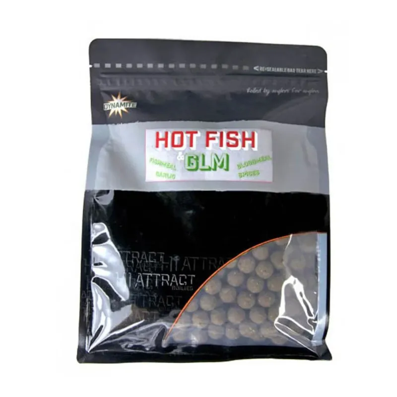 Vente Directe Dynamite Baits Hot Fish GLM - Boilies