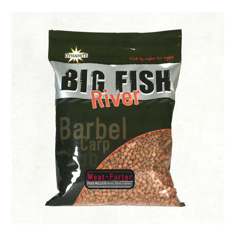Réduction Dynamite Baits Big Fish River Feed Pellets Meat Furter - Pellets