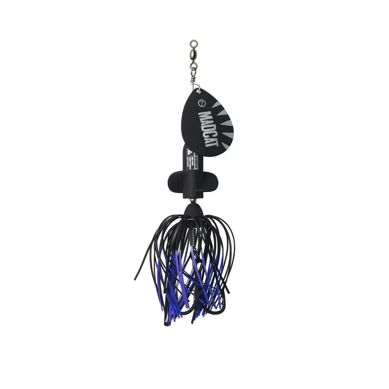 Offre Limitée D.A.M. MADCAT A-STATIC Screaming Spinner Black Devil - Welsköder