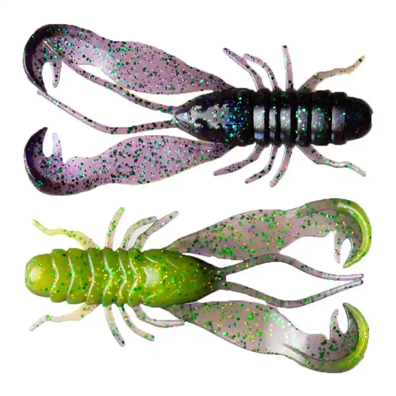 LMAB Finesse Filet Craw Purple Rave - Leurre souple Offre Exclusive