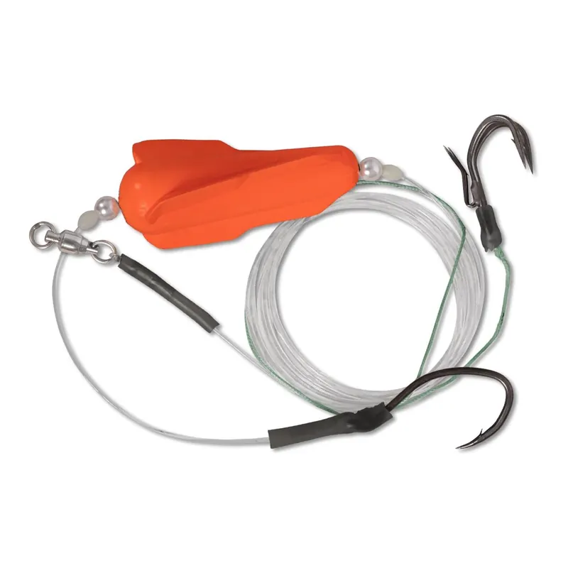 Black Cat Dead Bait Rig 2,00 m – Wels Fertigvorfach mit U-Float ( 8/0 / 4/0) Meilleur Choix