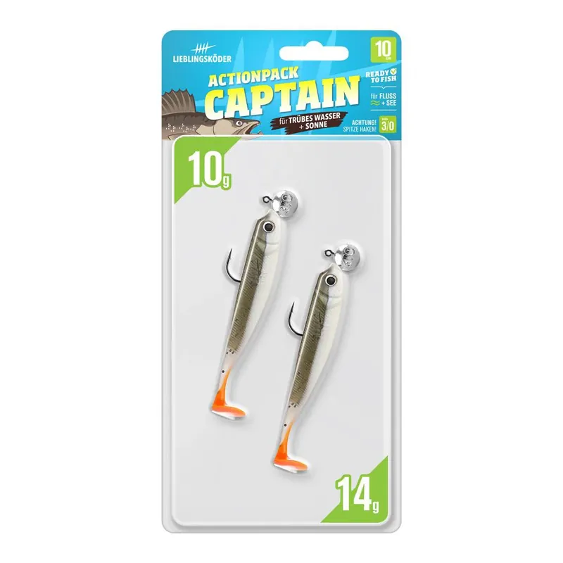Lieblingsköder Actionpack Captain - Leurres souples montés Acheter En Ligne