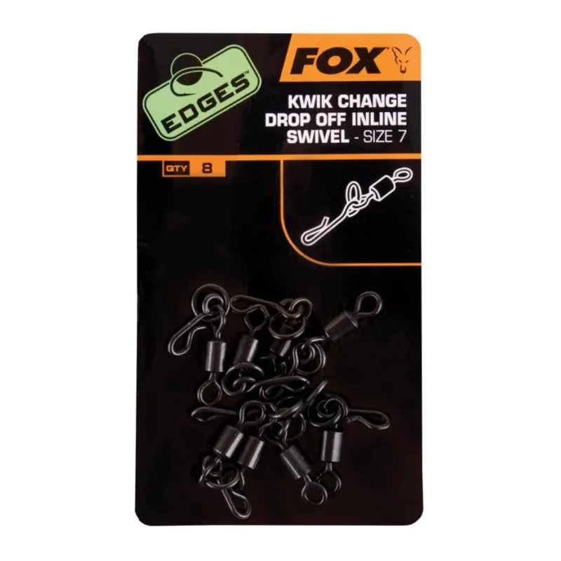 Pas Cher FOX Rage Edges Kwik Change Drop Off Inline Swivel – Émerillon