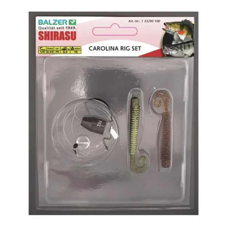 Balzer Shirasu Carolina Rig Set 1/0 Offre Du Jour