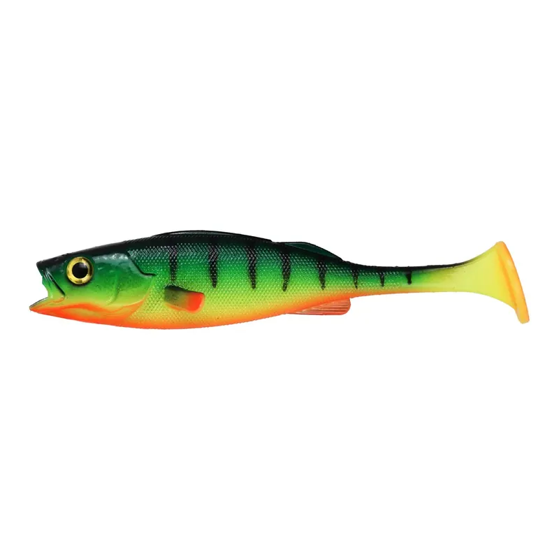 LMAB Köfi Perch Shad Firetiger – Leurre souple Nouvel Arrivage