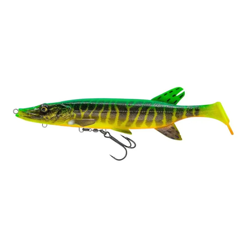 Savage Gear 3D Pike Shad - Leurre souple Promotion Saisonnière