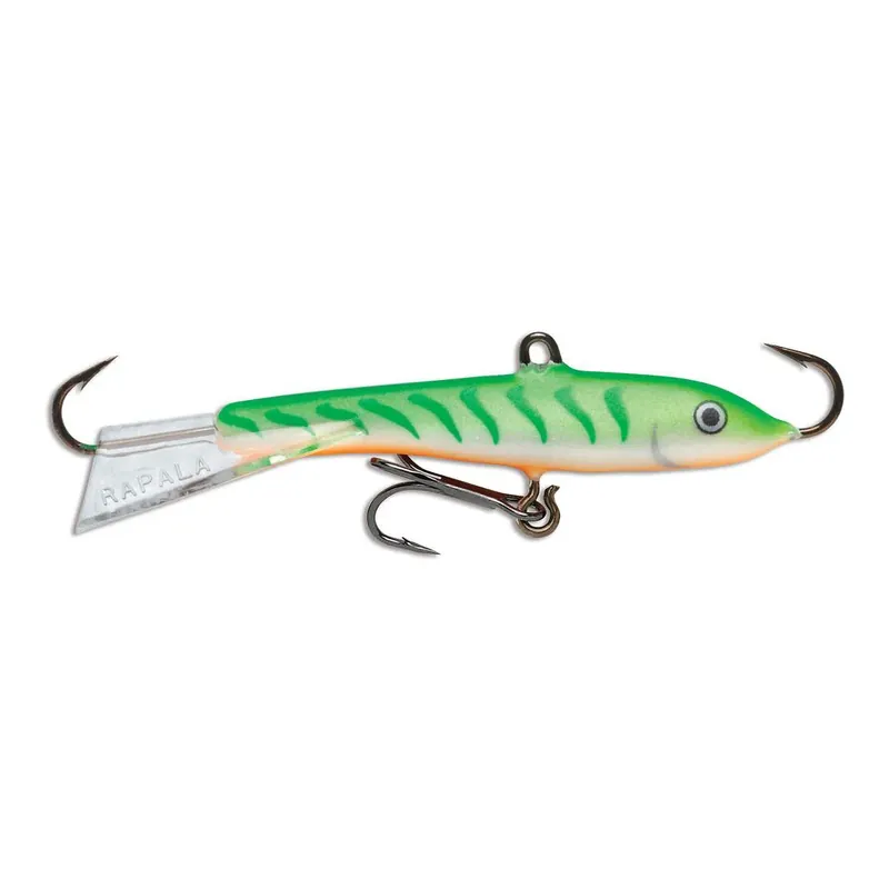 Rapala Jigging Rap Green Tiger UV - Vertikalköder Commande En Gros