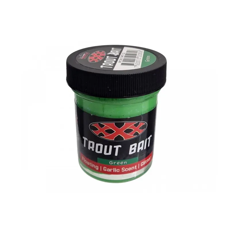 Populaire Stucki Fishing Trout Bait Garlic Fluo Green - Forellenteig