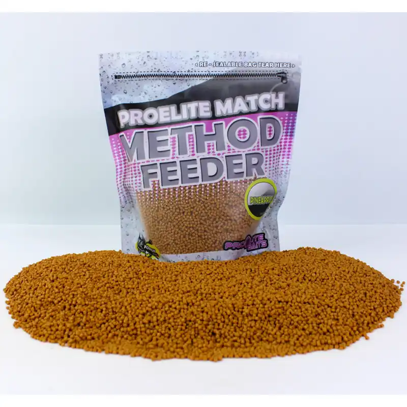 Pineapple Method Feeder Pellets 2Mm – Pro Elite Bait 600gr Offre Spéciale