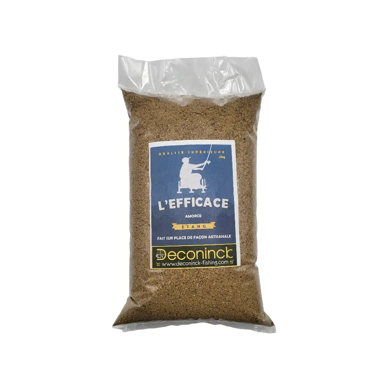 Amorce Deconinck Fishing « L‘efficace » Etang 2kg Quantité Limitée