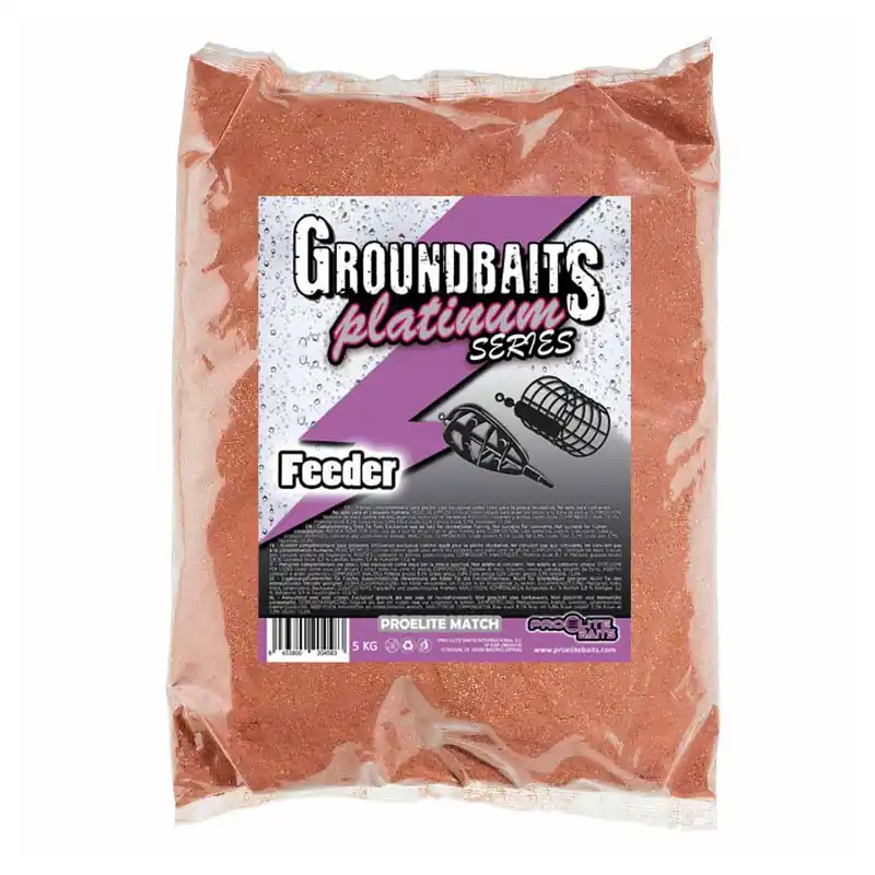 Amorce Pro Elite Baits Platinum Feeder Rouge – GroundBaits – 5kg Dernière Chance