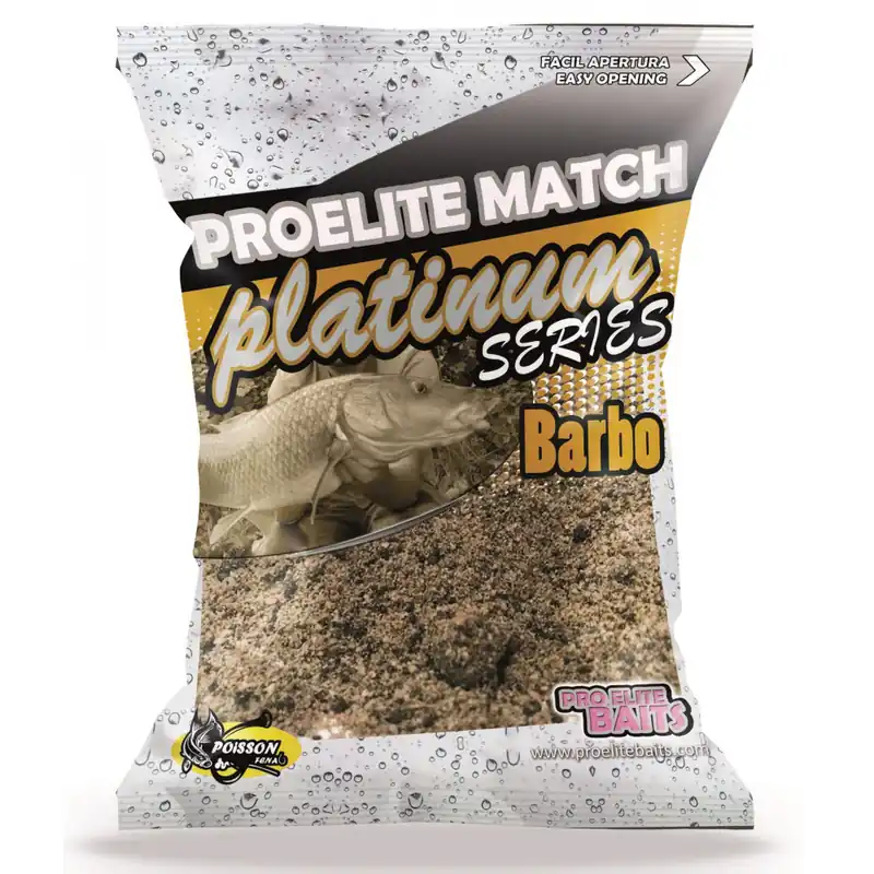 Amorce Platinum Barbo 1kg Pro Elite Baits Prix Réduit