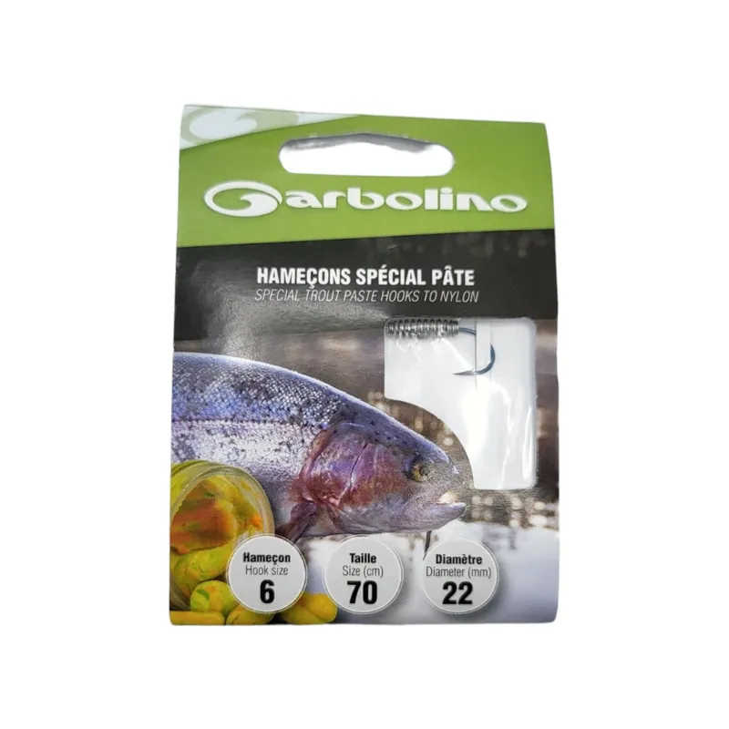 Hameçon Garbolino Spécial Pâte Super Prix