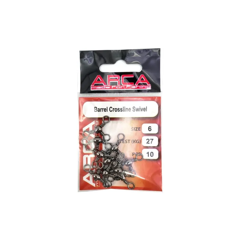 10 Barrel Crossline Swivel Black N.6 Arca Meilleur Prix