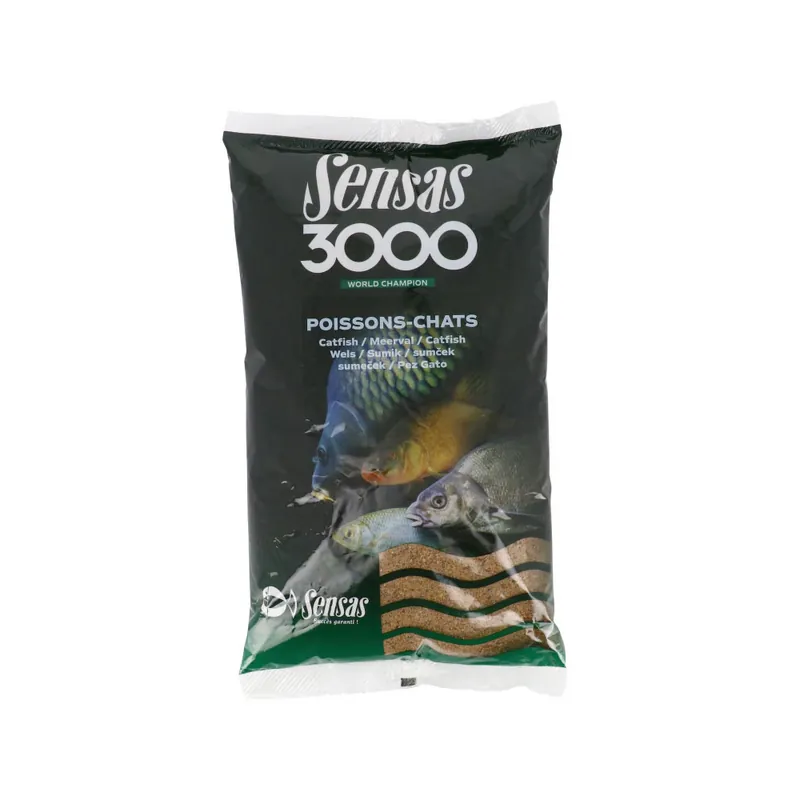 3000 Poissons-chats 1kg Sensas Meilleure Vente