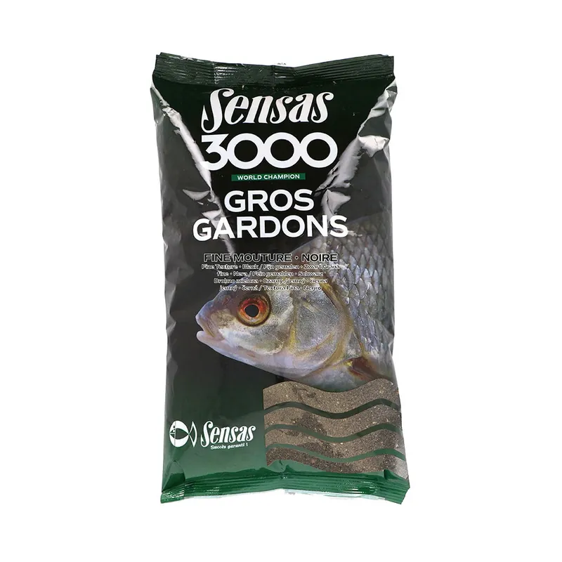 3000 Gros Gardons Fine Mouture Noire 1kg Sensas Vente Directe