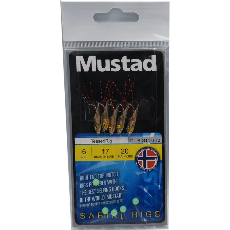 Expédié Aujourd&rsquo;hui Mustad CL RIG Teaser Rig