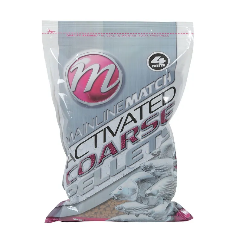 Pellets Match Activated Coarse 4mm 1kg Mainline Offre Spéciale