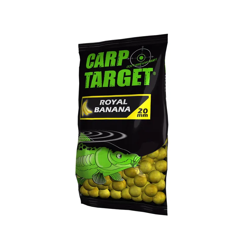 Soldes Bouillettes 20mm Carp Target 800g Royal Banana