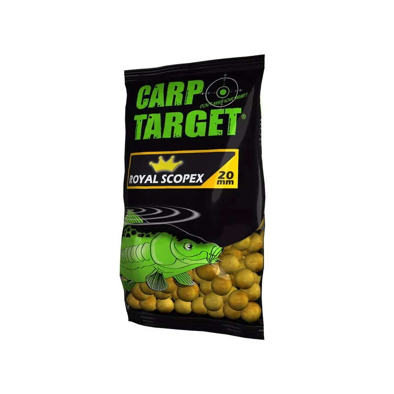 Bouillettes 20mm Carp Target 800g Royal Scopex Vente Directe