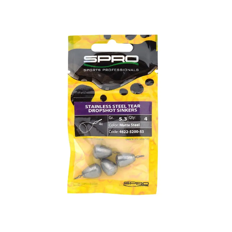 Seulement Aujourd&rsquo;hui Stainless Steel Dropshot Sinkers Spro
