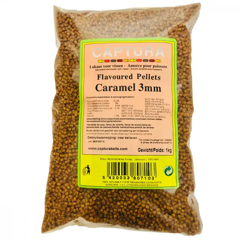 Prix Promo Pellets Caramel 1kg CAPTURA