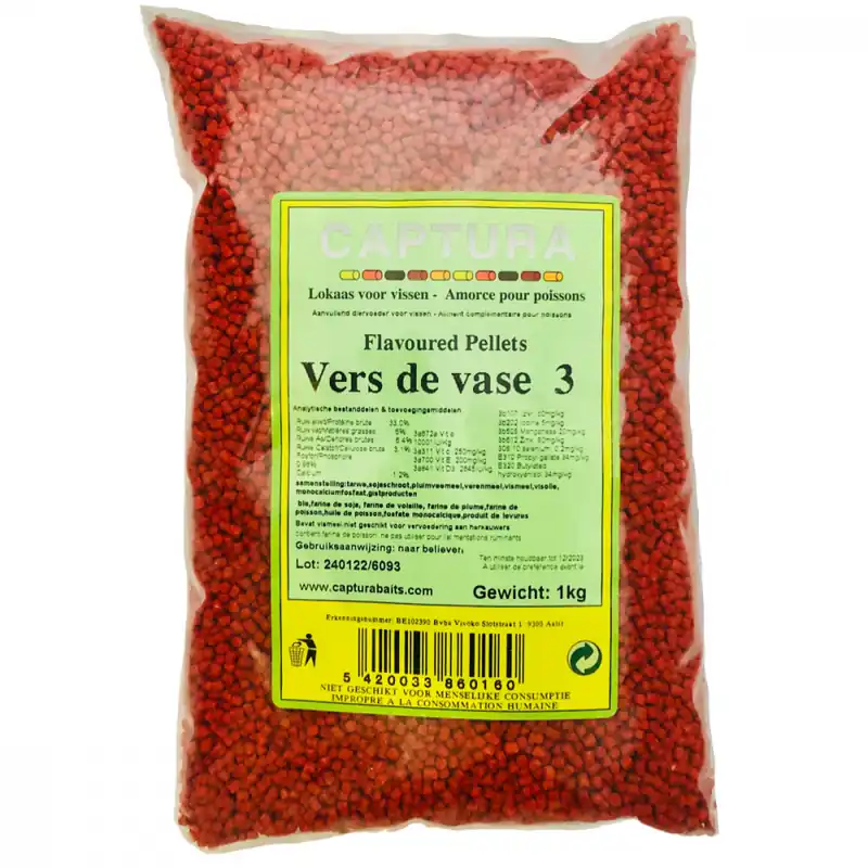 Pellets Bloodworm 1kg Captura Usine Directe