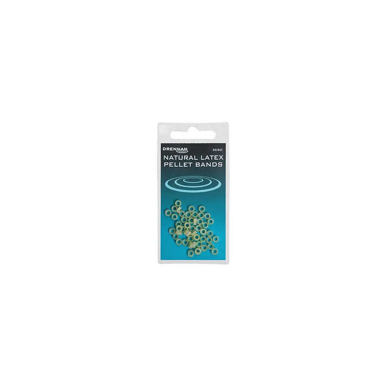 Prix Promo Elastiques pour pellets naturels Drennan Latex Bands Small