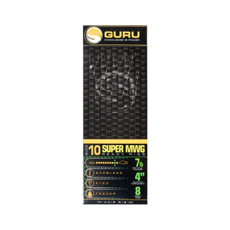 Populaire Bas de ligne SMWG Standard Hair 4" Guru