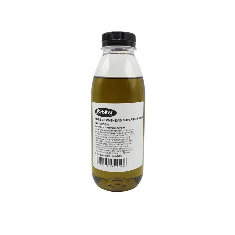 Huile de Chenevis supérieure 500ml Orbiter Promotion Saisonnière