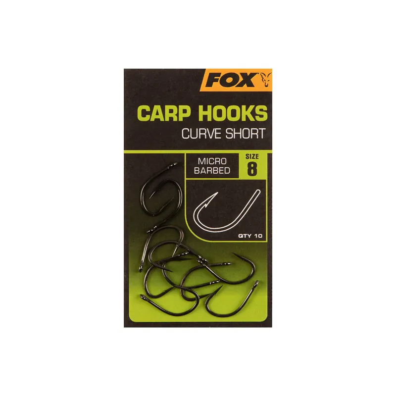 Nouvelle Collection Hameçon Fox Curve Shank Short