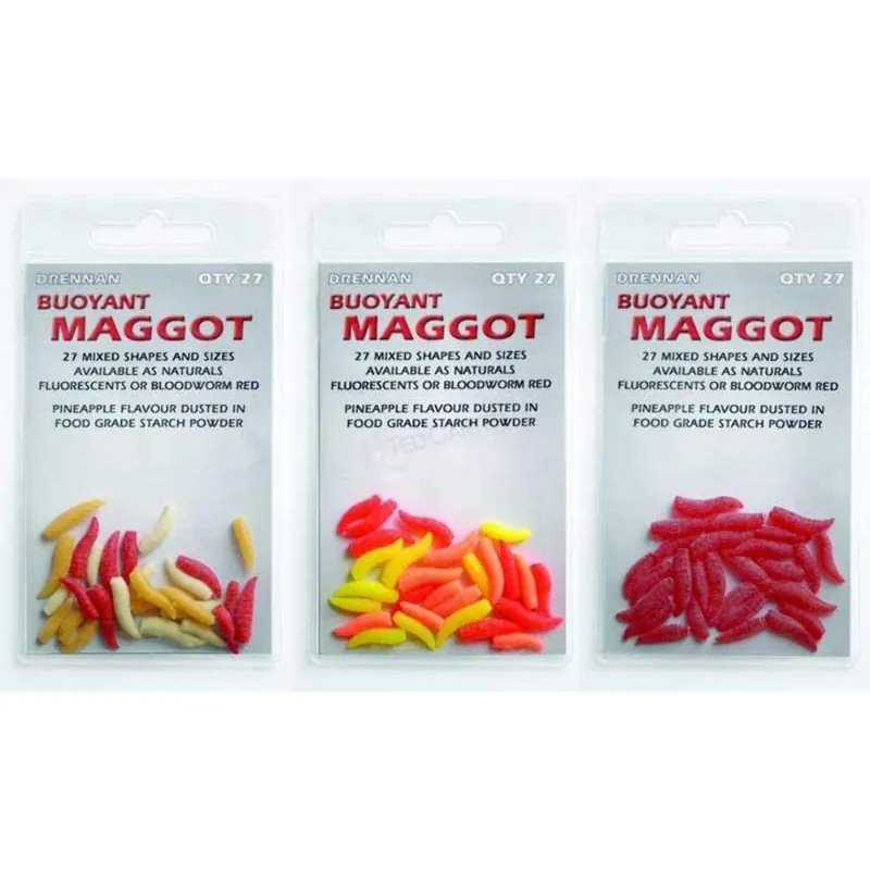 Drennan Buoyant Maggot Natural Expédition Rapide