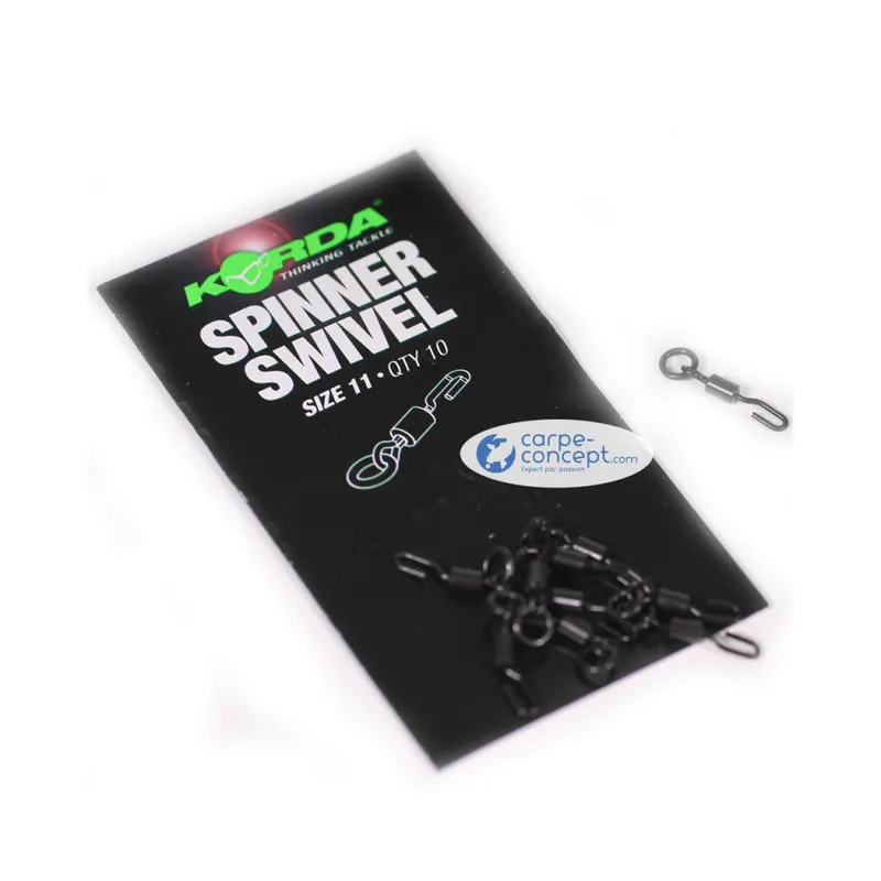 10 Spinner Swivel Taille 11 Kspin Korda Bon Plan
