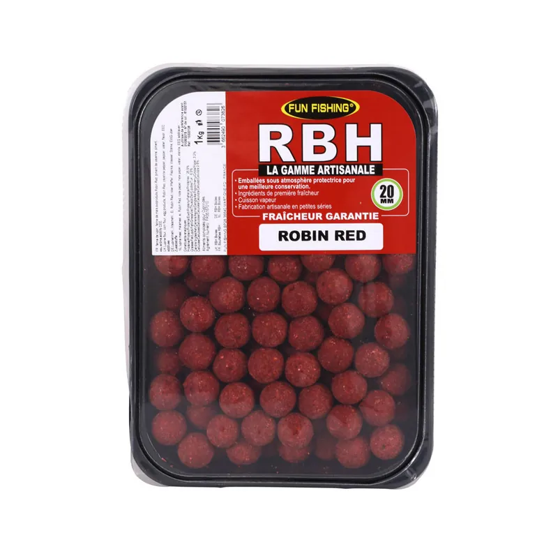 Top Vente Bouillette Rbh 800gr 20mm Robin Red