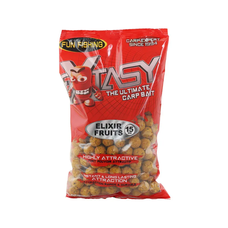 Achetez Aujourd&rsquo;hui Extasy Bouillettes 800g 15mm Elixir Fruits Fun Fishing