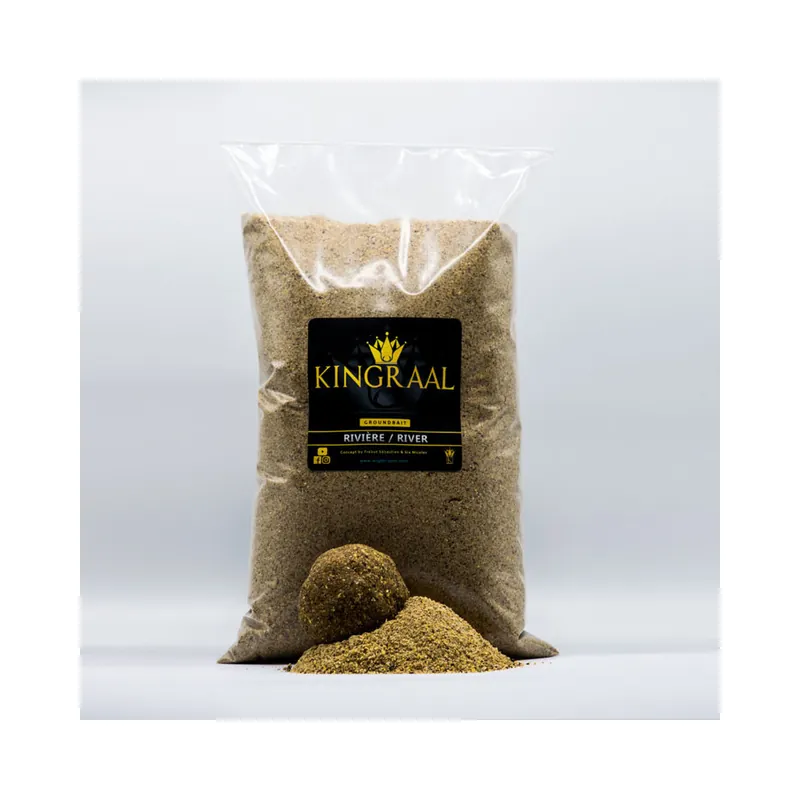 Amorce Riviere / River 1.750Kg Kingraal Nouveauté