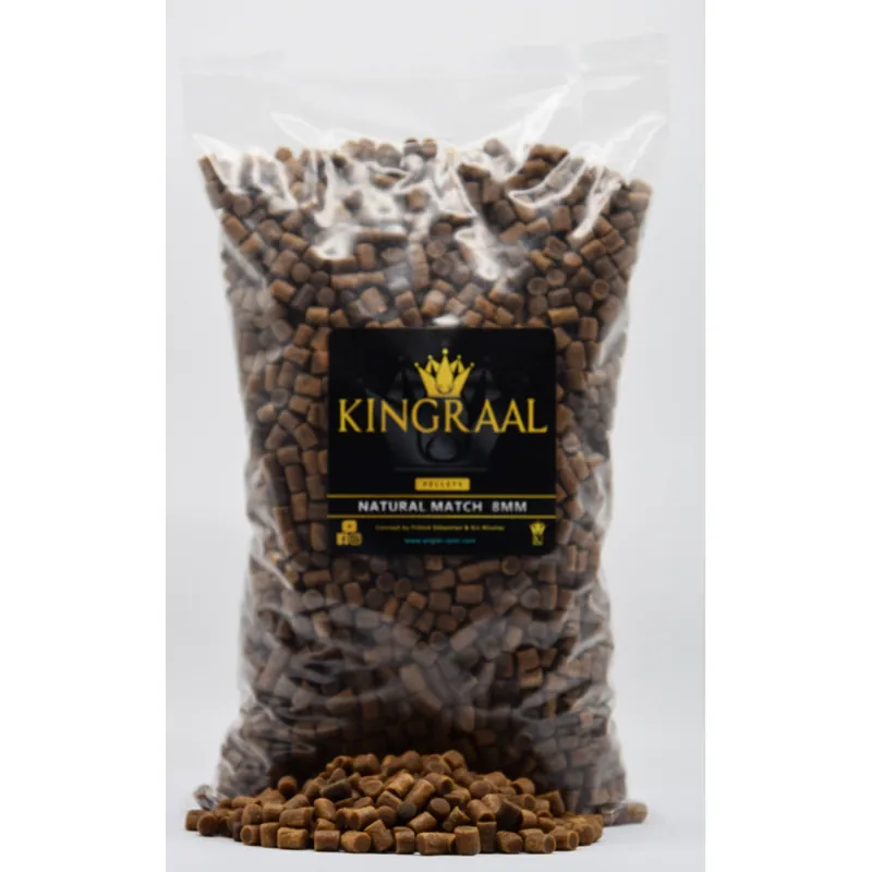 Produit De Marque Pellet Natural Match 8 Mm 1.750Kg Kingraal