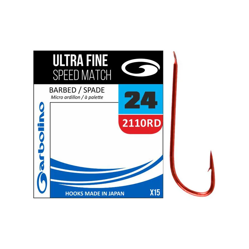 Hameçons Ultra Fine Speed Match Garbolino Réduction
