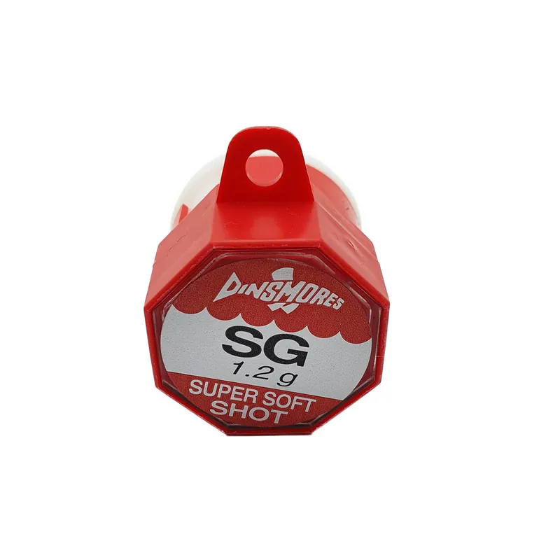 Boite plombs anglais super soft Shot SG 1.2gr Dinsmore Promotion Saisonnière