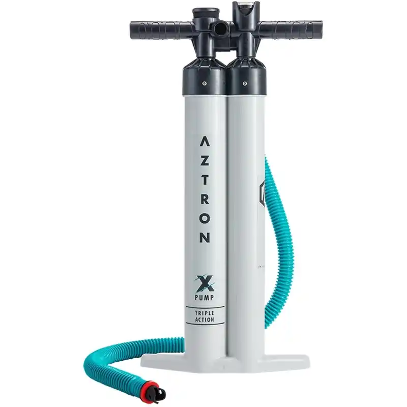 Paiement Sécurisé Gonfleur pompe Paddle SUP Aztron Triple Action 3200 cm3 HP