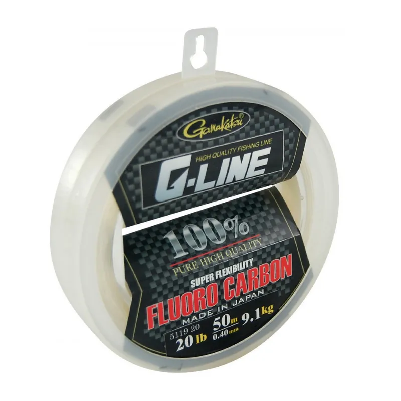G-Line Fluorocarbon 50m Gamakatsu Usine Directe