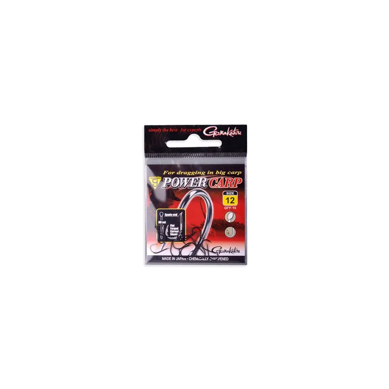 Super Prix Hameçon Power Carp à palette avec ardillon par15