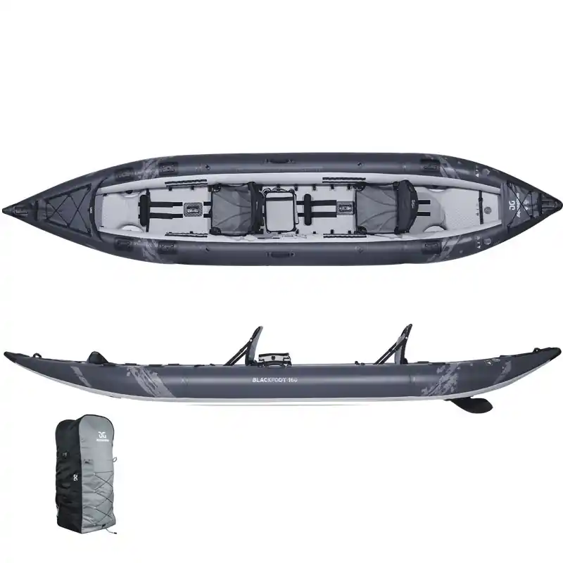 Kayak gonflable Aquaglide Blackfoot 160 Angler Certifié
