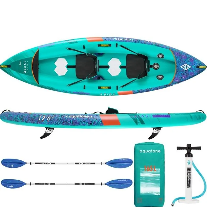Commander Maintenant Kayak gonflable 2 places Aquatone Blast 12.0