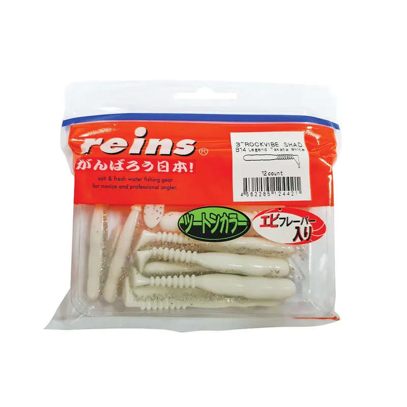 Leurre souple Reins Rockvibe Shad 3 pouces par 12 Commander Maintenant