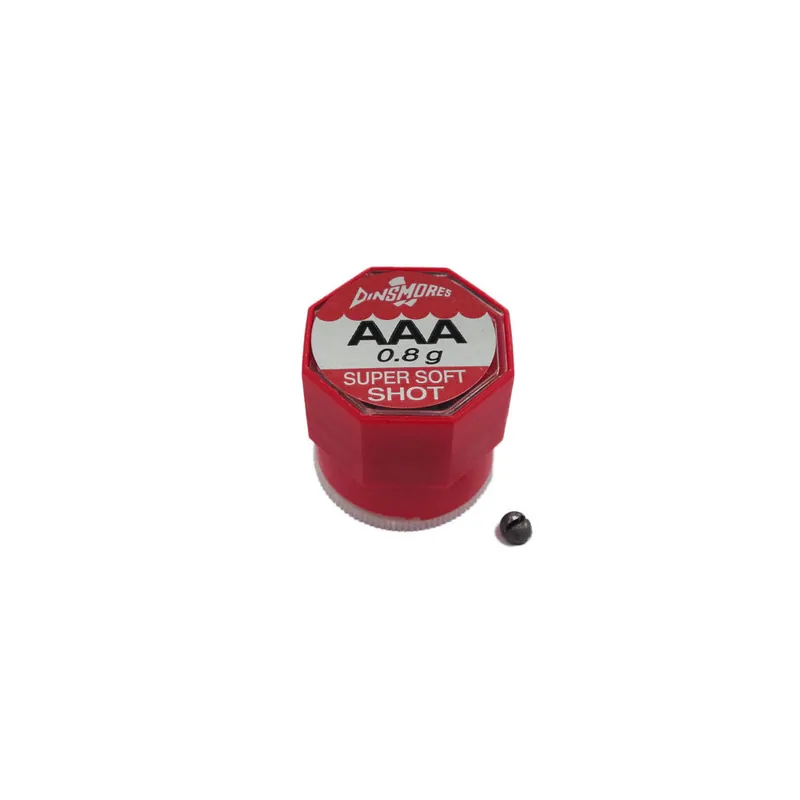 Boite plombs anglais One Shot AAA 0.80gr Dinsmore Réduction